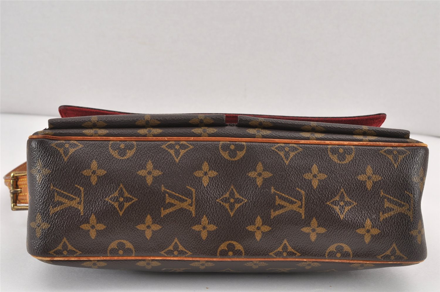 Authentic Louis Vuitton Monogram Viva Cite MM Shoulder Bag M51164 LV 1796K