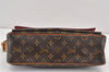 Authentic Louis Vuitton Monogram Viva Cite MM Shoulder Bag M51164 LV 1796K