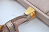 Authentic PRADA Vintage Leather Nappa Shoulder Hand Bag Purse Beige 1797G