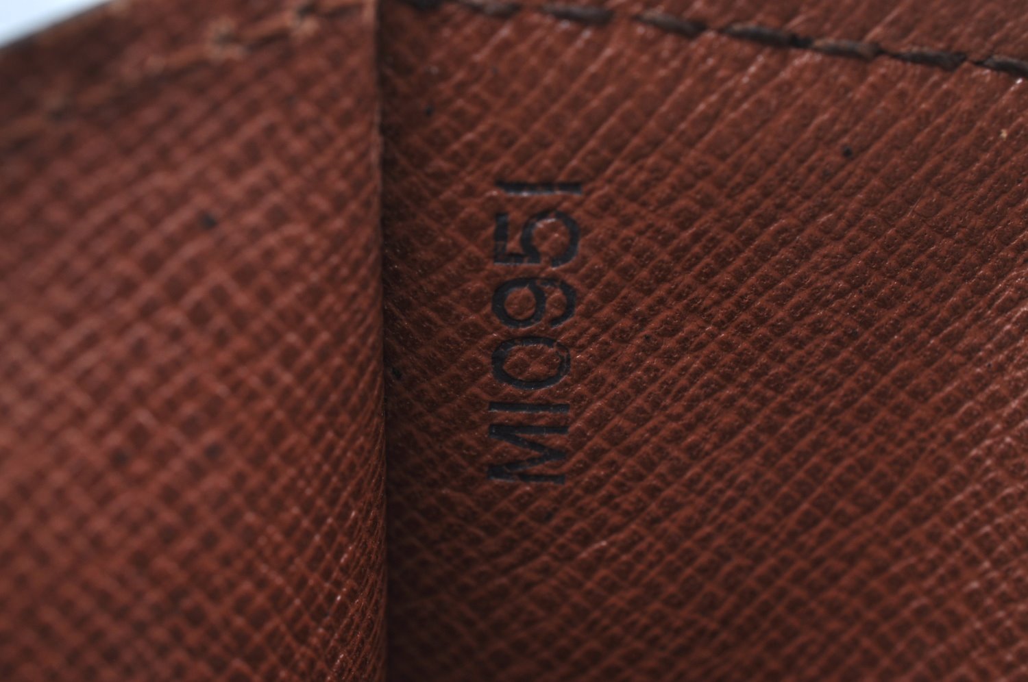 Authentic Louis Vuitton Monogram Porte Envelope Documents Case M51801 LV 1797H