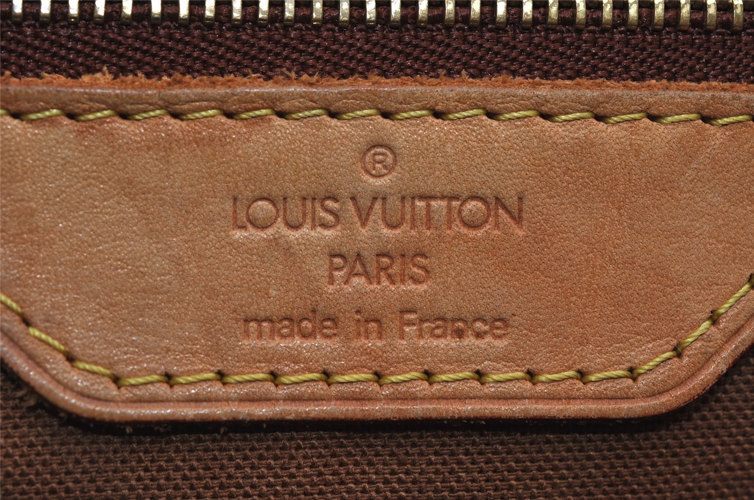 Authentic Louis Vuitton Monogram Batignolles Horizontal Tote Bag M51154 LV 1797I