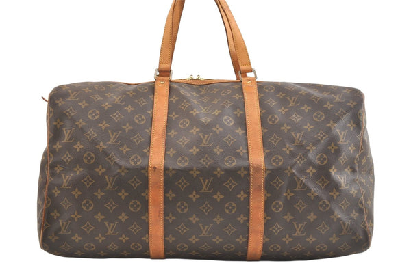 Authentic Louis Vuitton Monogram Sac Souple55 Hand Boston Bag M41622 LV 1797K