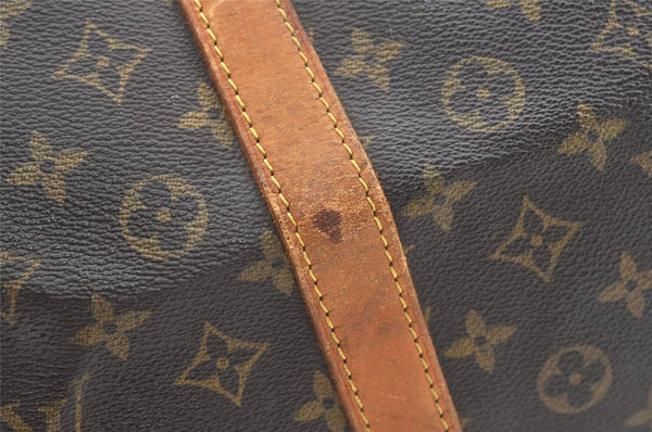 Authentic Louis Vuitton Monogram Sac Souple55 Hand Boston Bag M41622 LV 1797K