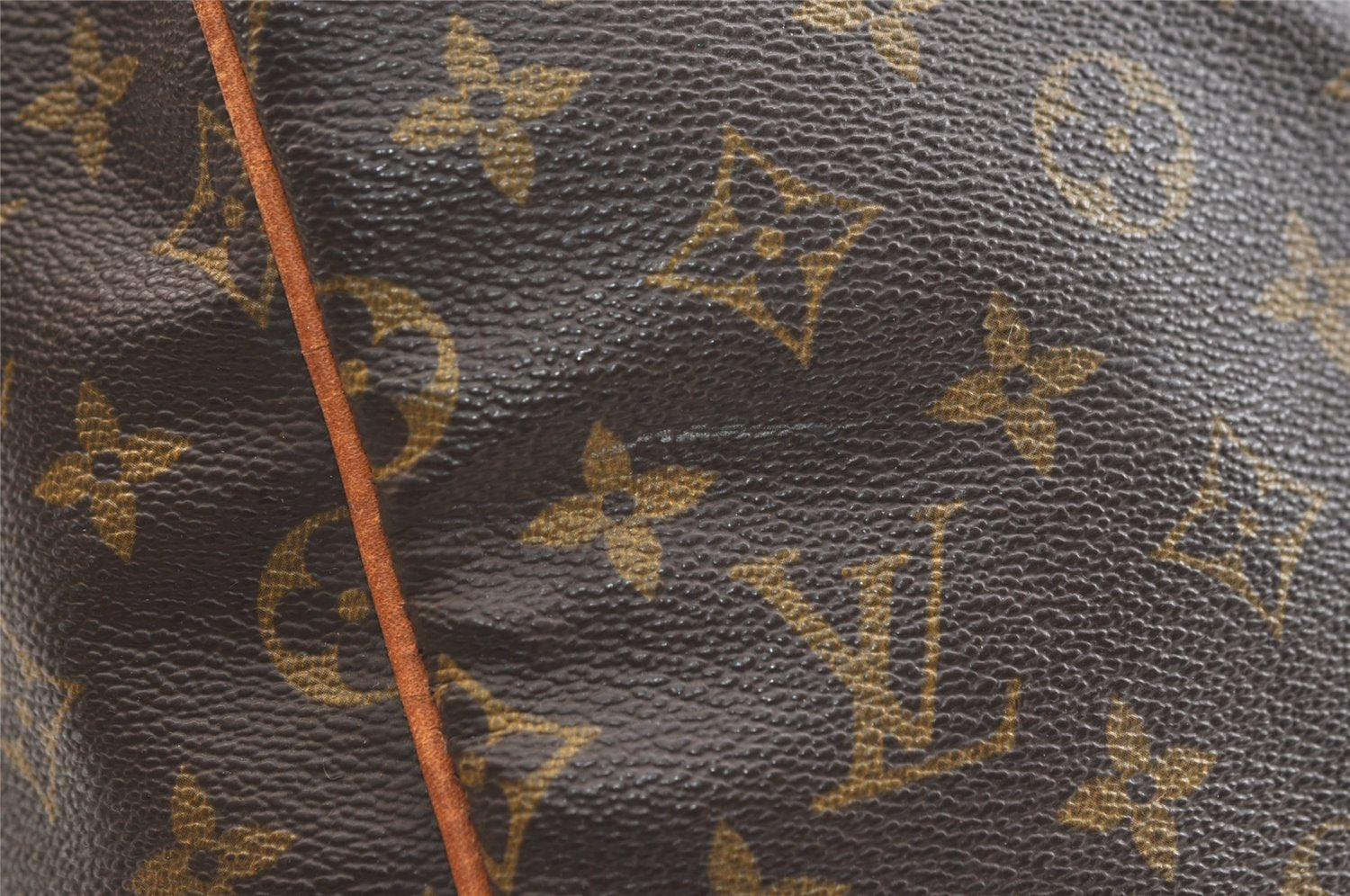 Authentic Louis Vuitton Monogram Sac Souple55 Hand Boston Bag M41622 LV 1797K