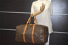 Authentic Louis Vuitton Monogram Sac Souple55 Hand Boston Bag M41622 LV 1797K