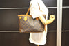 Authentic Louis Vuitton Monogram Neverfull PM Shoulder Tote Bag M40155 LV 1799I