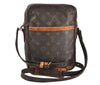 Authentic Louis Vuitton Monogram Danube MM Shoulder Cross Bag M45264 LV 1799J