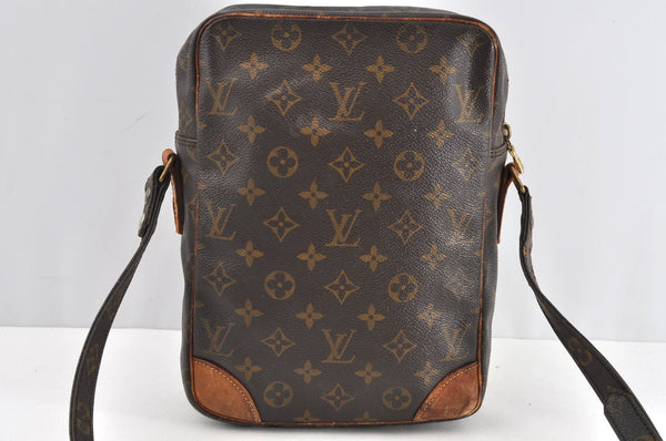 Authentic Louis Vuitton Monogram Danube MM Shoulder Cross Bag M45264 LV 1799J