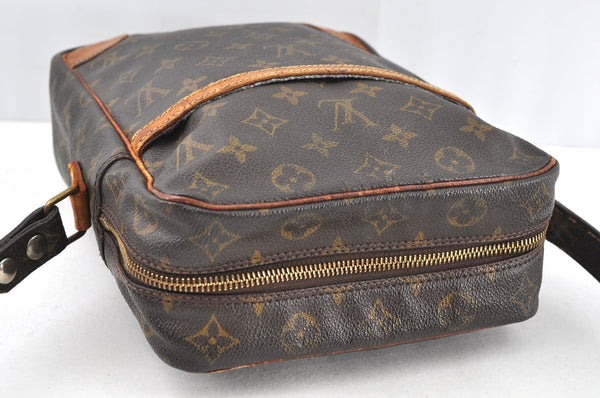 Authentic Louis Vuitton Monogram Danube MM Shoulder Cross Bag M45264 LV 1799J