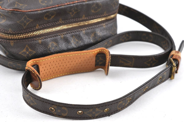 Authentic Louis Vuitton Monogram Danube MM Shoulder Cross Bag M45264 LV 1799J