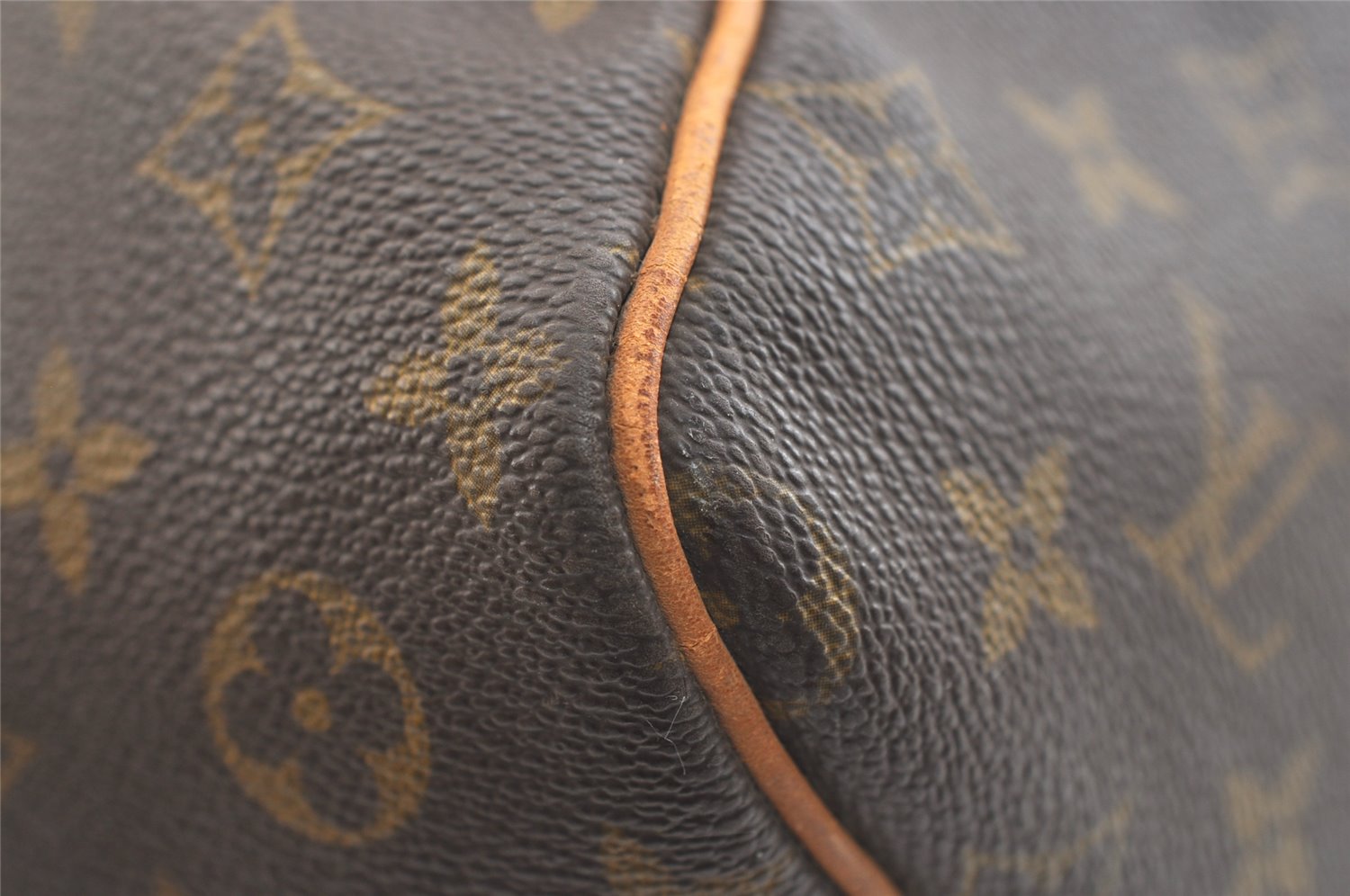 Authentic Louis Vuitton Monogram Keepall Bandouliere 60 M41412 Boston Bag 1800K