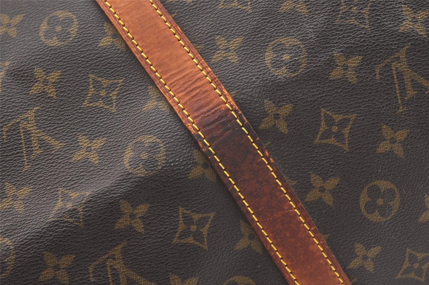 Authentic Louis Vuitton Monogram Keepall Bandouliere 60 M41412 Boston Bag 1800K