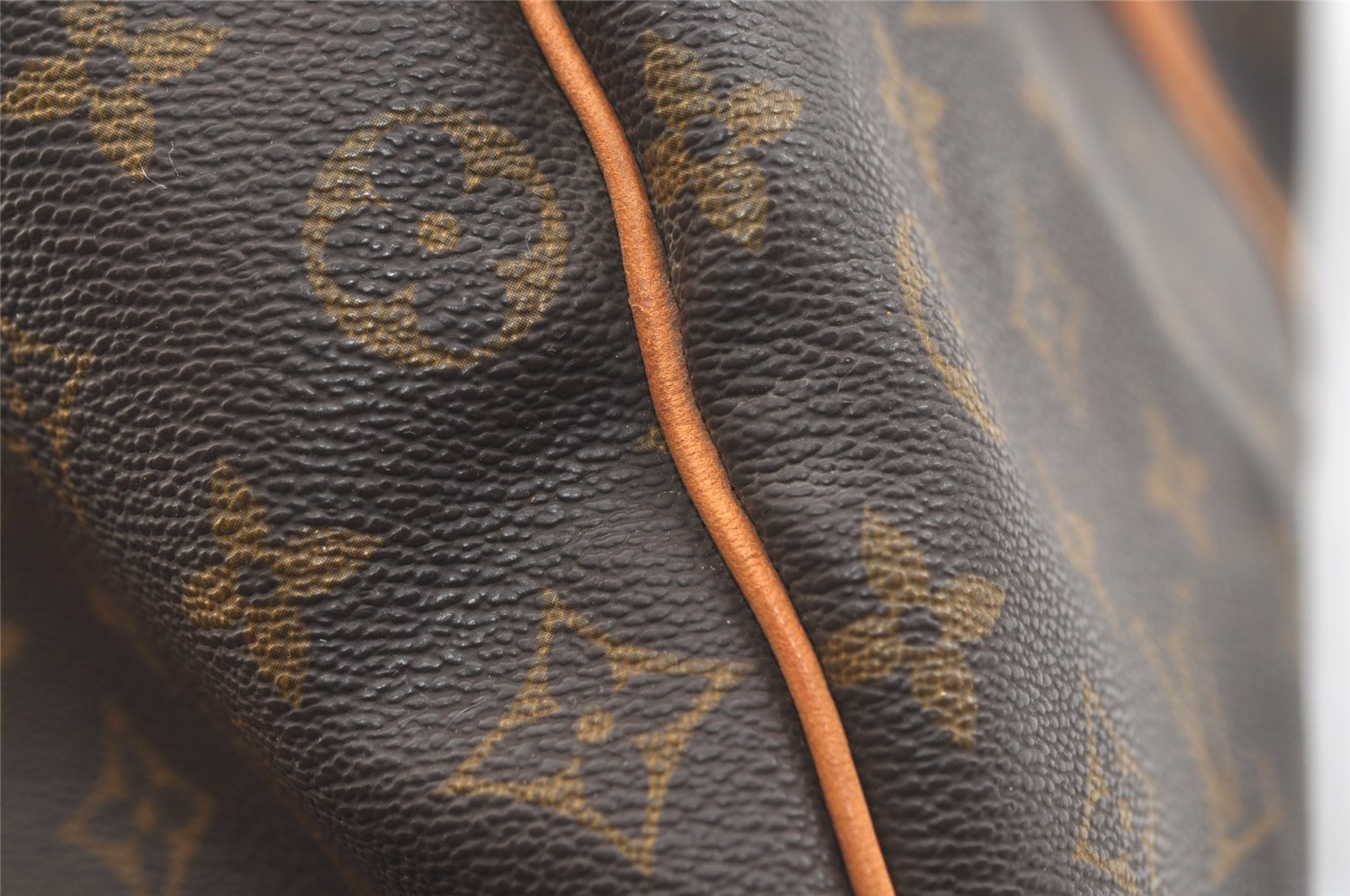 Authentic Louis Vuitton Monogram Keepall Bandouliere 60 M41412 Boston Bag 1800K