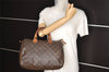 Authentic Louis Vuitton Monogram Speedy 30 Hand Boston Bag M41526 LV 1801I