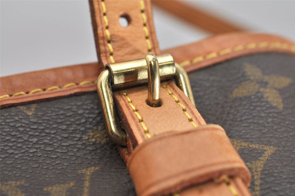 Authentic Louis Vuitton Monogram Bucket PM Shoulder Tote Bag M42238 LV 1801K