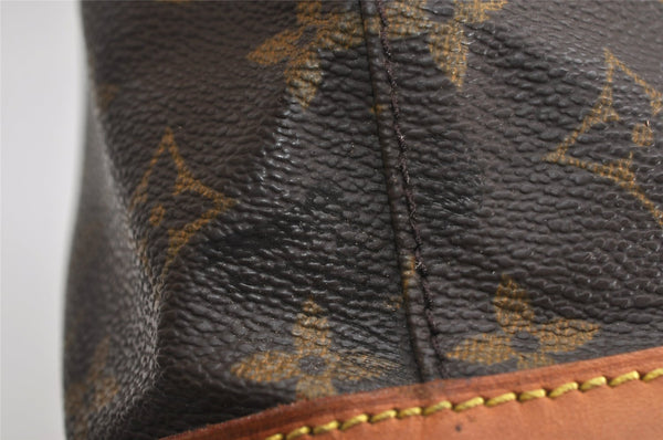 Authentic Louis Vuitton Monogram Bucket PM Shoulder Tote Bag M42238 LV 1801K