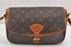 Authentic Louis Vuitton Monogram Sologne Shoulder Cross Bag M42250 LV Junk 1802K