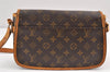 Authentic Louis Vuitton Monogram Sologne Shoulder Cross Bag M42250 LV Junk 1802K