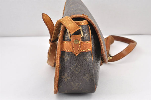 Authentic Louis Vuitton Monogram Sologne Shoulder Cross Bag M42250 LV Junk 1802K