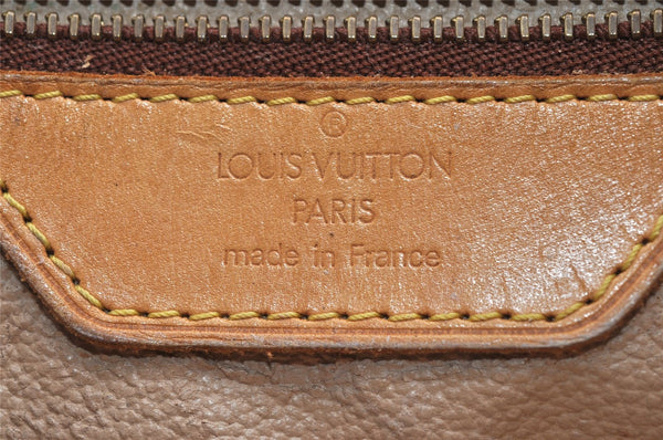 Authentic Louis Vuitton Monogram Bucket PM Shoulder Tote Bag M42238 Junk 1804I