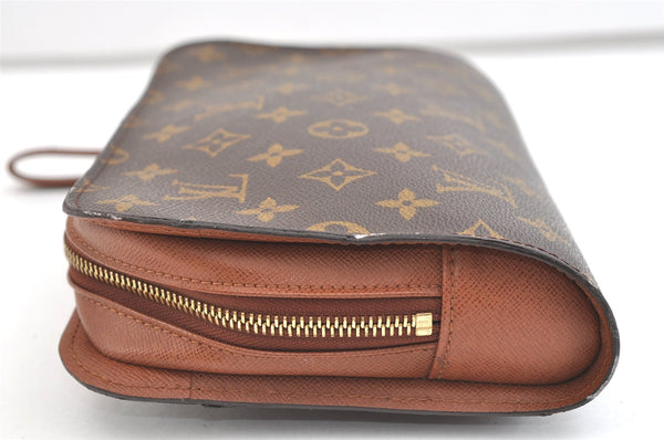 Authentic Louis Vuitton Monogram Orsay Clutch Hand Bag Purse M51790 LV 1805K