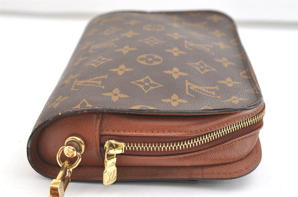 Authentic Louis Vuitton Monogram Orsay Clutch Hand Bag Purse M51790 LV 1805K