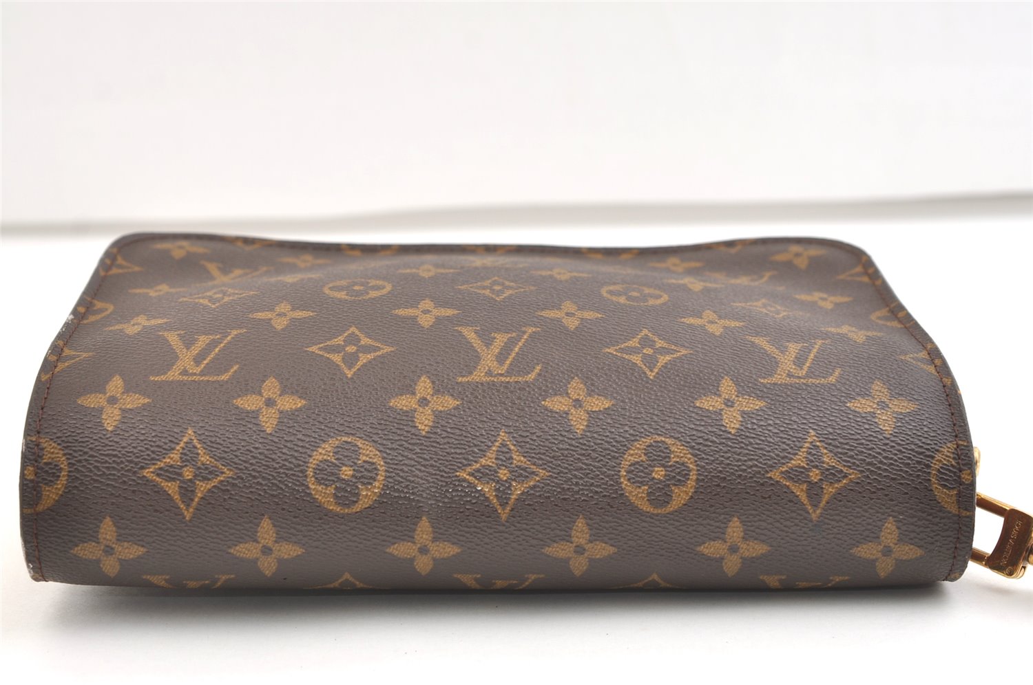 Authentic Louis Vuitton Monogram Orsay Clutch Hand Bag Purse M51790 LV 1805K