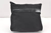 Authentic PRADA Nylon Leather Shoulder Cross Body Bag Purse Black 1807K