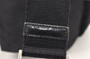 Authentic PRADA Nylon Leather Shoulder Cross Body Bag Purse Black 1807K