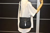 Authentic PRADA Nylon Leather Shoulder Cross Body Bag Purse Black 1807K