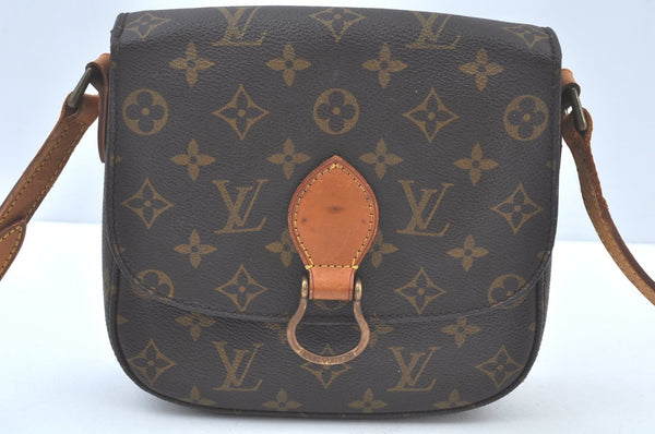 Authentic Louis Vuitton Monogram Saint Cloud MM M51243 Shoulder Cross Bag 1809J