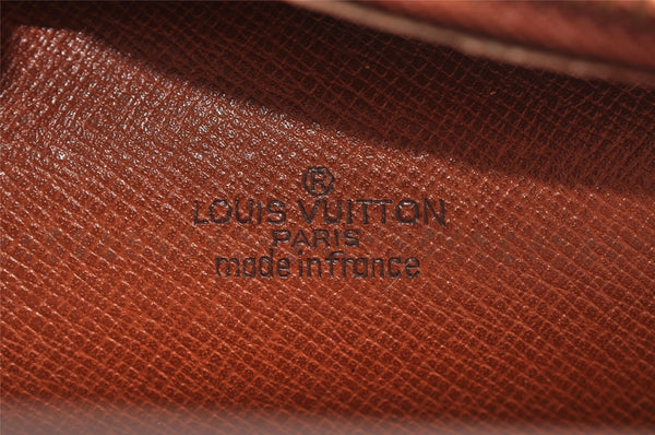 Authentic Louis Vuitton Monogram Pochette Homme Clutch Hand Bag M51795 LV 1810I