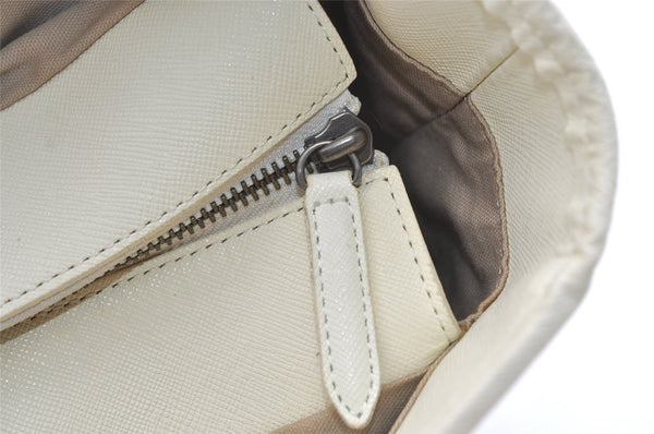 Authentic BURBERRY Nova Check Shoulder Tote Bag Canvas Leather Beige 1810K