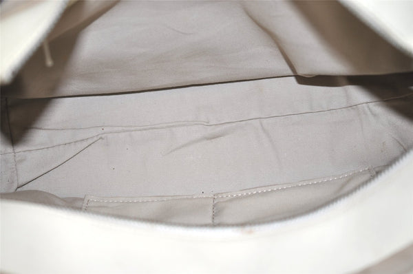 Authentic BURBERRY Nova Check Shoulder Tote Bag Canvas Leather Beige 1810K