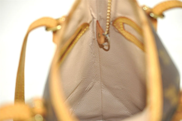 Authentic Louis Vuitton Monogram Bucket PM Shoulder Tote Bag M42238 LV 1811I