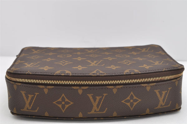 Authentc Louis Vuitton Monogram Poche Monte Carlo GM M47350 Jewelry Case 1812K