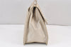 Authentic BOTTEGA VENETA Vintage Intrecciato Leather Hand Bag Purse White 1813K