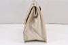 Authentic BOTTEGA VENETA Vintage Intrecciato Leather Hand Bag Purse White 1813K