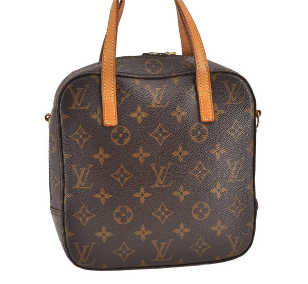 Authentic Louis Vuitton Monogram Spontini 2Way Shoulder Hand Bag M47500 LV 1814K