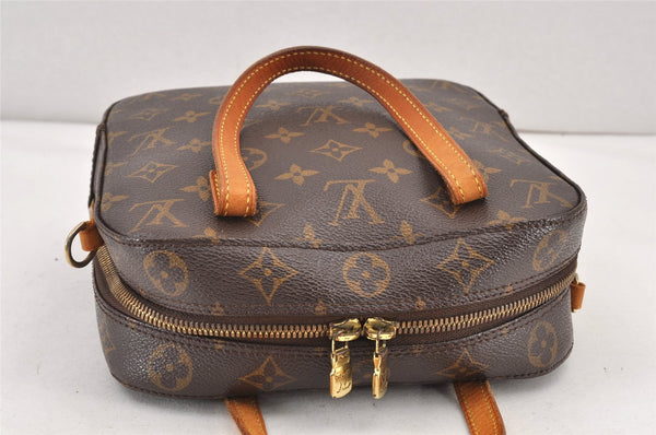 Authentic Louis Vuitton Monogram Spontini 2Way Shoulder Hand Bag M47500 LV 1814K