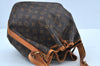 Authentic Louis Vuitton Monogram Petit Noe M42226 Shoulder Drawstring Bag 1815I