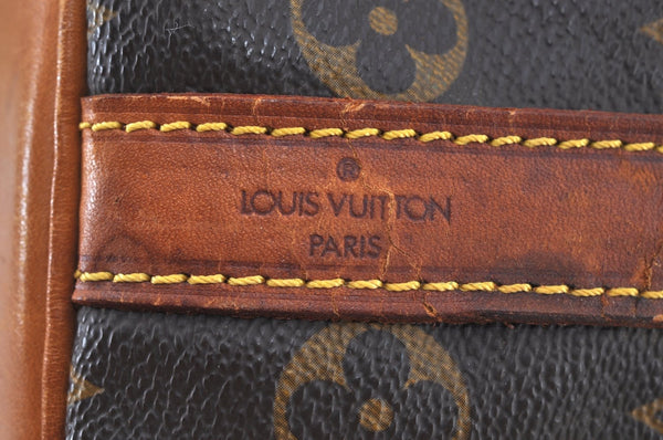 Authentic Louis Vuitton Monogram Petit Noe M42226 Shoulder Drawstring Bag 1815I