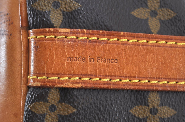 Authentic Louis Vuitton Monogram Petit Noe M42226 Shoulder Drawstring Bag 1815I