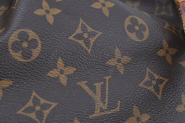Authentic Louis Vuitton Monogram Petit Noe M42226 Shoulder Drawstring Bag 1815I