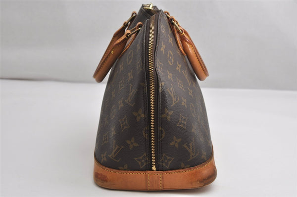 Authentic Louis Vuitton Monogram Alma Hand Bag Purse M51130 LV 1815K