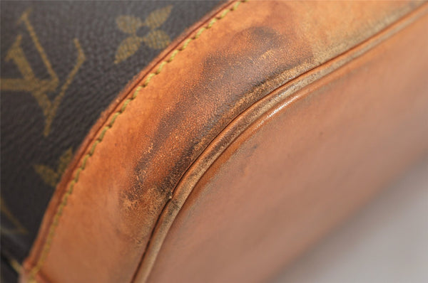Authentic Louis Vuitton Monogram Alma Hand Bag Purse M51130 LV 1815K