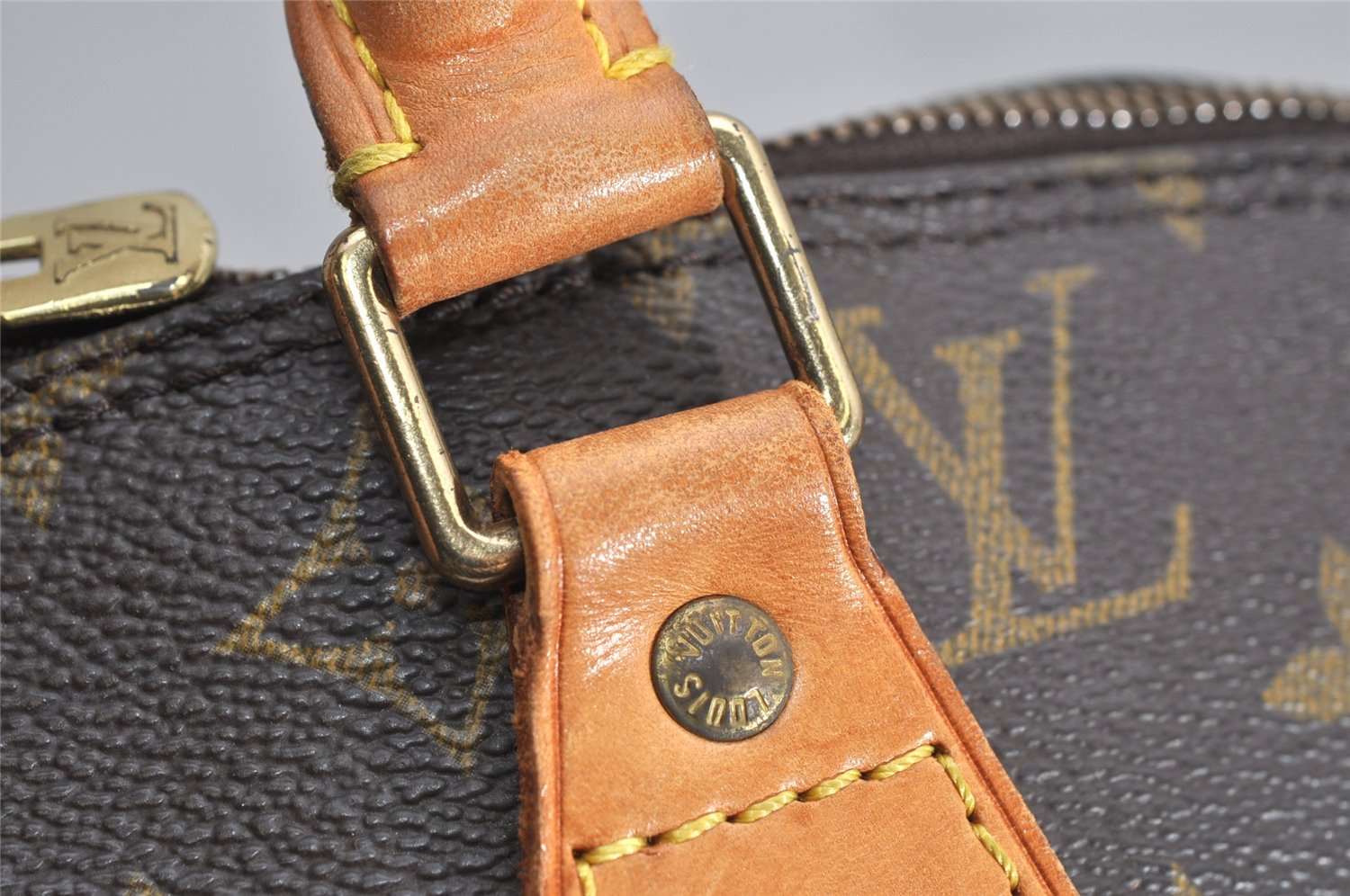 Authentic Louis Vuitton Monogram Alma Hand Bag Purse M51130 LV 1815K