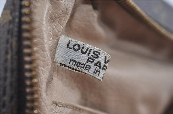 Auth Louis Vuitton Monogram Trousse Toilette 28 Clutch Hand Bag M47522 LV 1817I