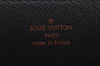 Authentic Louis Vuitton Epi Serviette Conseiller Briefcase Black M54422 LV 1818I