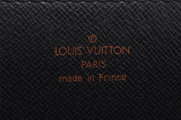 Authentic Louis Vuitton Epi Serviette Conseiller Briefcase Black M54422 LV 1818I